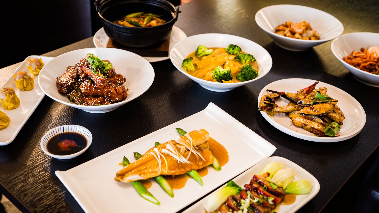 China Brasserie dish display